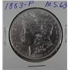 Image 1 : 1883-P Morgan dollar, MS 60
