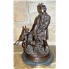 Image 1 : Mene, D. J., bronze, Scotchman With His Dogs, 19" h x 13" w
