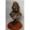 Image 1 : Wentworth, G. C. (Gerry) bronze, Chief Joseph, 1/30, Powell Fndry, 7.5” h x 4” w x 3” d