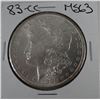 Image 1 : 1883-CC Morgan dollar, AU