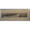 Image 1 : Vintage Fort Benton, MT panoramic photo, 24" w x 4 1/2" h, shrink wrapped