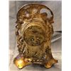 Image 2 : Western Clock Mfg. small mantle clock, working, metal case