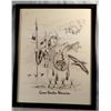 Image 2 : Cuts The Rope, Clarence print, Gros Ventre Warrior, 1991, 18" x 22"