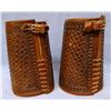 Image 2 : Cowboy cuffs, basket stamped, unmarked