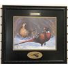 Image 1 : Pickthorn, Nadine signed and numbered print, Stepping Out, AP 3/50, 12" x 16", framed
