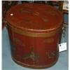 Image 1 : CHINOISSERE DECORATED PEAT BUCKET, 18 high