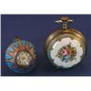 Image 1 : ENAMELED PENDANT WATCH together with LADIES POCKE