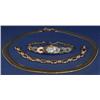 Image 1 : 14K GOLD NECKLACE, BRACELET AND WRIST WATCH