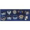 Image 1 : GROUP OF 10K/14K GOLD RINGS (10) with diamonds an