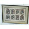 Image 2 : GROUP OF 3 FRAMED ARTWORKS, japanese woodblock, m