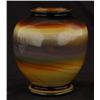 Image 1 : QUEZAL AGATE VASE 4 high, signed