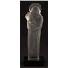 Image 1 : LALIQUE MADONNA AND CHILD 14 1/4 high including p