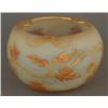 Image 1 : DAUM GILT CAMEO GLASS BOWL 8 diameter
