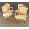 Image 1 : SET OF 4 GILTWOOD PARLOR CHAIRS in the French tas