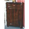 Image 1 : CONTINENTAL MAHOGANY CORNER CABINET
