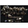 Image 1 : COLLECTION OF SILVER SOUVINEER SPOONS including G