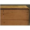 Image 5 : PAINTED PINE BLANKET CHEST in old ochre paint, lo