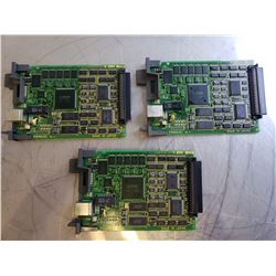 (3) Fanuc A20B-8100-0670/02B Ethernet Board