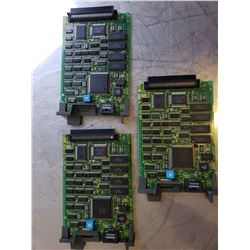 (3) Fanuc A20B-8001-0730-05C Ethernet Board