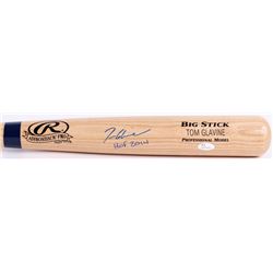 Tom Glavine Signed Rawlings Big Stick Baseball Bat Inscribed "HOF 2014" (JSA COA)