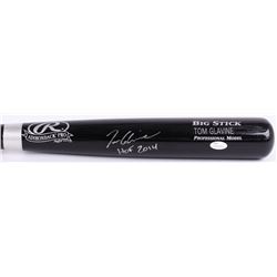 Tom Glavine Signed Rawlings Big Stick Baseball Bat Inscribed "HOF 2014" (JSA COA)
