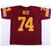 Image 1 : Ron Mix Signed Jersey Inscribed "HOF 1979" (JSA COA)