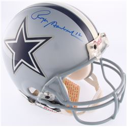 Roger Staubach Signed Cowboys Full-Size Authentic On-Field Helmet (Steiner COA)