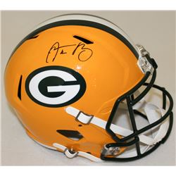 Aaron Rodgers Signed Packers Full-Size Speed Helmet (Radtke COA  Fanatics Hologram)