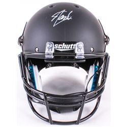 Stan Lee Signed Custom Matte Black "Venom" Full-Size Helmet (Lee Hologram)