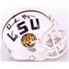 Image 1 : Derrius Guice Signed LSU Tigers Mini Helmet (JSA COA)