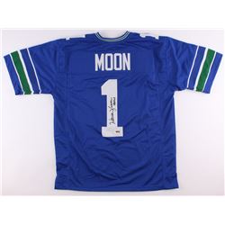 Warren Moon Signed Seahawks Jersey Inscribed "HOF 06" (Radtke COA)