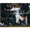 Image 1 : Aaron Judge Signed Yankees 16x20 Photo Inscribed "2017 AL ROY", ".284", "114 RBI's", "52 HR'S"  "127