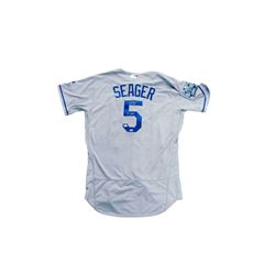 Corey Seager Signed Dodgers 2016 All Star Game Jersey Inscribed "1st ASG" (MLB Hologram  Fanatics Ho