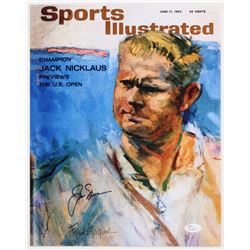 Jack Nicklaus Signed Sports Illustrated 11x14 Photo (JSA COA)