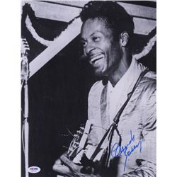 Chuck Berry Signed 11x14 Photo (PSA COA)