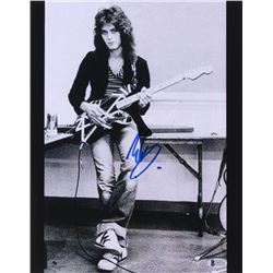 Eddie Van Halen Signed 11x14 Photo (Beckett COA)
