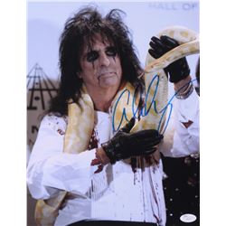 Alice Cooper Signed 11x14 Photo (JSA COA)
