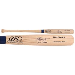 Chipper Jones Signed Rawlings Adirondack Big Stick Pro Model Baseball Bat Inscribed "HOF 2018" (Fana