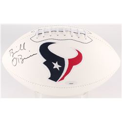 Bill O'Brien Signed Texans Logo Football (Tristar Hologram)