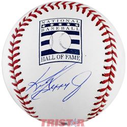 Ken Griffey Jr. Signed Hall Of Fame Logo Baseball (TriStar Hologram)