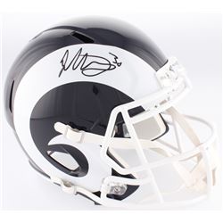 Todd Gurley Signed Rams Full-Size Speed Helmet (Radtke COA)