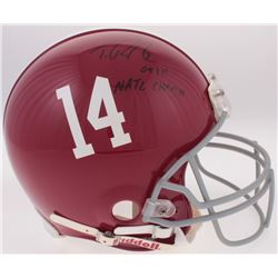 Trent Richardson Signed Alabama Crimson Tide Full-Size Authentic On-Field Helmet Inscribed "09  11 N