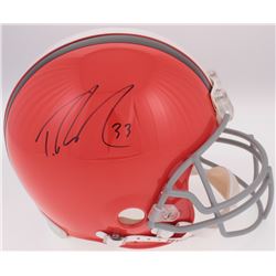Trent Richardson Signed Cleveland Browns Full-Size Authentic On-Field Helmet (Radtke COA  Richardson