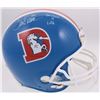 Image 1 : Terrell Davis Signed Denver Broncos Throwback Full-Size Authentic On-Field Helmet Inscribed "Bronco 