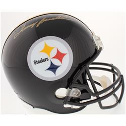 Terry Bradshaw Signed Steelers Full-Size Helmet (Steiner COA  Bradshaw Hologram)