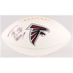 Tony Gonzalez Signed Atlanta Falcons Logo Football (JSA COA)