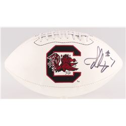 Jadeveon Clowney Signed South Carolina Gamecocks Logo Football (JSA COA)