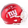 Image 1 : Michael Strahan Signed New York Giants Blaze Speed Mini Helmet Inscribed "HOF 2014" (JSA COA)