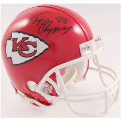 Tony Gonzalez Signed Chiefs Mini-Helmet (JSA COA)