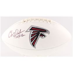 Chris Doleman Signed Falcons Logo Football Inscribed "HOF 12" (Radtke COA)